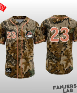 Columbus Clingstones Realtree Camo Special Baseball Jersey