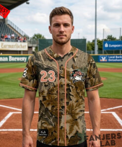 Columbus Clingstones Realtree Camo Special Baseball Jersey