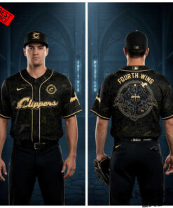Columbus Clippers Fourth Wing Night 2026 Custom Baseball Jersey