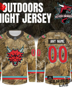 Columbus River Dragons 2026 Outdoors Night Custom Hockey Jersey