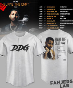 DDG Blame the Chat Tour Special Baseball Jersey