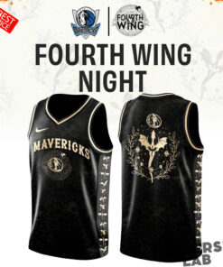 Dallas Mavericks Fourth Wing Night Custom Basketball Jersey