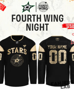 Dallas Stars Fourth Wing Night Custom Hockey Jersey