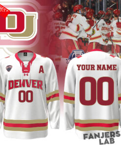 Denver Pioneers Custom Hockey Jersey – Special Edition