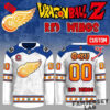 Edmonton Oilers Dragon Ball Z Super Aura Custom Hockey Jersey Edmonton Oilers Dragon Ball Z Super Aura Custom Hockey Jersey