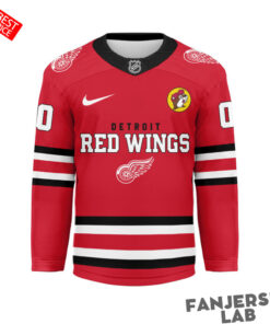 Detroit Red Wings x Buc-ee’s Premium Personalized Hockey Jersey