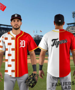 Detroit Tigers Celebrate Macedonian Heritage Night 2026 Baseball Jersey 2.jpg