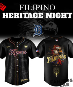 Detroit Tigers Filipino Heritage Night 2026 Custom Baseball Jersey 1.jpg