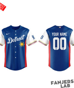 Detroit Tigers Filipino Heritage Night 2026 Custom Baseball Jersey 4.jpg
