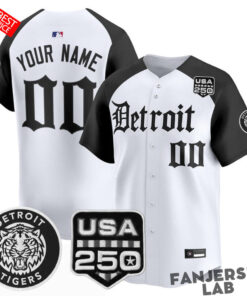 Detroit Tigers Gothic Edition x USA 250th Anniversary Custom Baseball Jersey 3.jpg