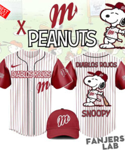 Diablos Rojos del Mexico Peanuts Vintage Night 2026 Baseball Jersey 2.jpg