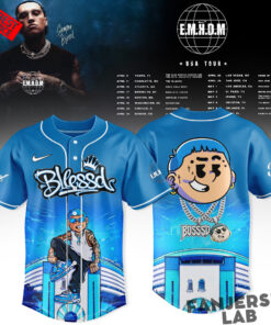EL MEJOR HOMBRE DEL MUNDO Blessd USA World Tour 2026 Baseball Jersey