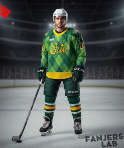 Erie Otters St Patrick s Day 2026 Custom Hockey Jersey 4.jpg