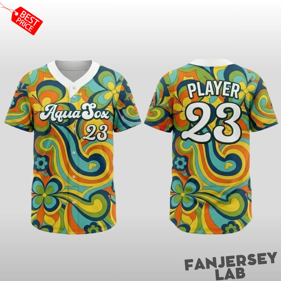 Everett AquaSox Frog Stock Jersey Everett AquaSox Frog Stock Jersey