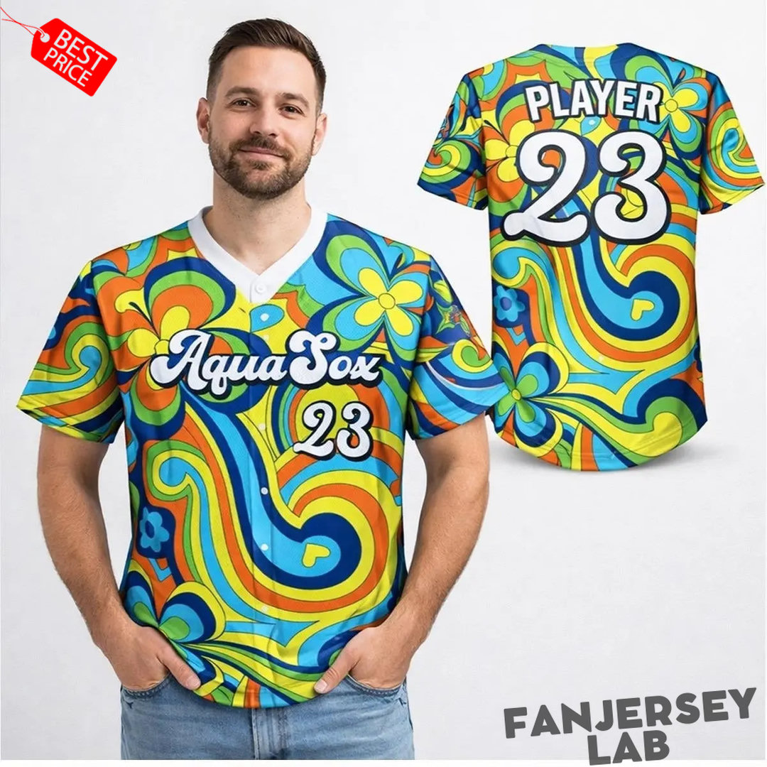 Everett AquaSox Frog Stock Jersey Everett AquaSox Frog Stock Jersey