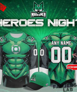 Fayetteville Marksmen x Heroes Night Custom Hockey Jersey