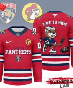 Florida Panthers x Buc-ee’s Premium Personalized Hockey Jersey
