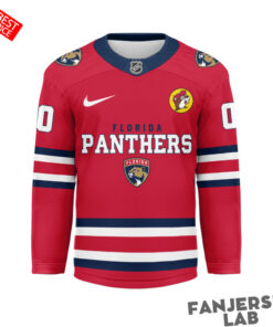 Florida Panthers x Buc-ee’s Premium Personalized Hockey Jersey