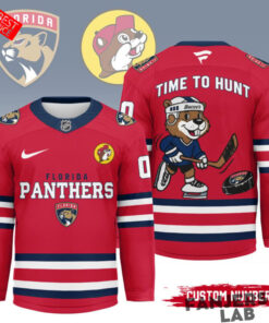 Florida Panthers x Buc ee s Premium Personalized Hockey Jersey 4.jpg