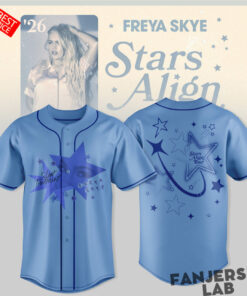 Freya Skye Stars Align Tour 2026 Special Baseball Jersey Freya Skye Stars Align Tour 2026 Special Baseball Jersey