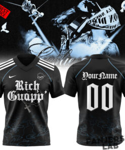 Geolier: Stadi & Summer Festival Tour 2026 Custom Football Jersey