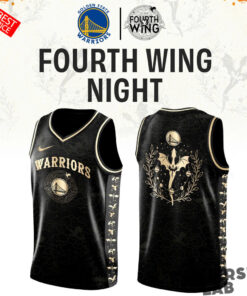 Golden State Warriors Fourth Wings Night Custom Basketball Jersey