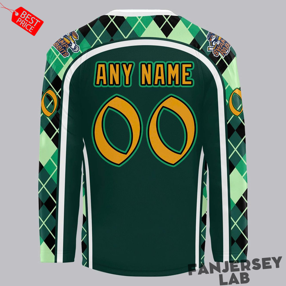 Greenville Swamp Rabbits 2026 St. Patrick’s Day Hockey Jersey Greenville Swamp Rabbits 2026 St. Patrick’s Day Hockey Jersey