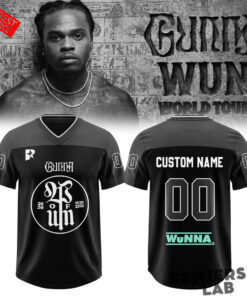 Gunna: Wun World Tour Customize Football Jersey