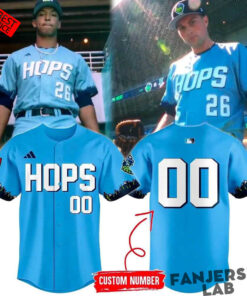 Hillsboro Hops Sky Blue Special New 2026 Custom Baseball Jersey Hillsboro Hops Sky Blue Special New 2026 Custom Baseball Jersey