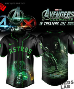 Houston Astros Avengers Doomsday 2026 Doctor Doom Baseball Jersey