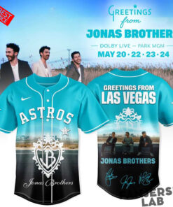 Houston Astros Jonas Brothers Greetings From Las Vegas 2026 Baseball Jersey