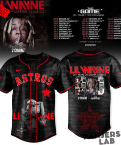 Houston Astros Lil Wayne Carter Classics Tour 2026 Baseball Jersey