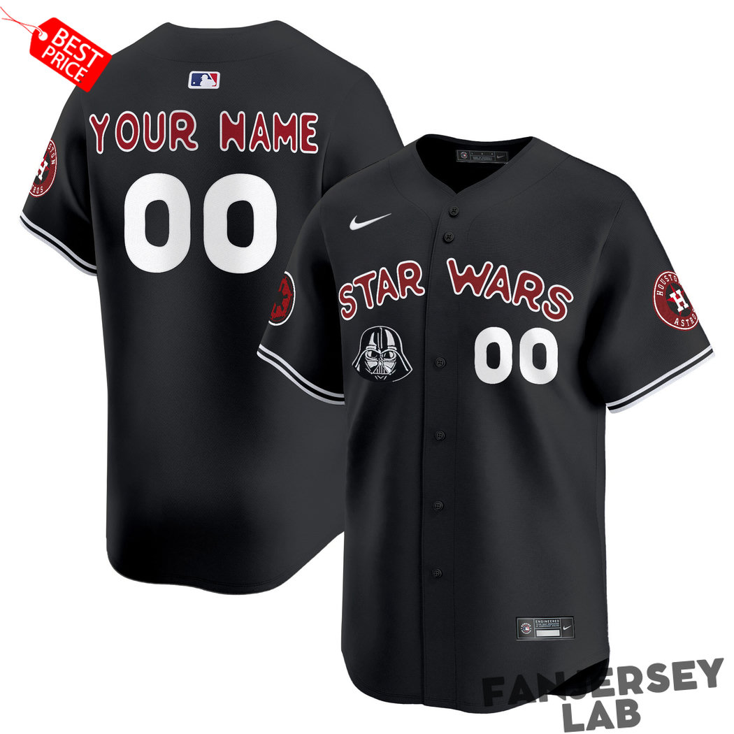 Houston Astros x Star Wars Special Edition Baseball Jersey Houston Astros x Star Wars Special Edition Baseball Jersey