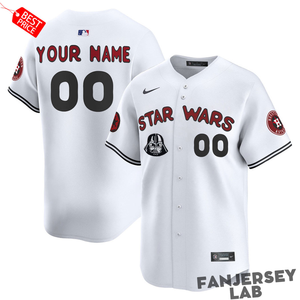 Houston Astros x Star Wars Special Edition Baseball Jersey Houston Astros x Star Wars Special Edition Baseball Jersey