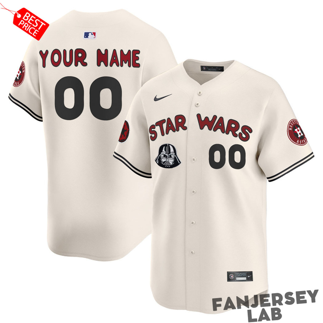 Houston Astros x Star Wars Special Edition Baseball Jersey Houston Astros x Star Wars Special Edition Baseball Jersey