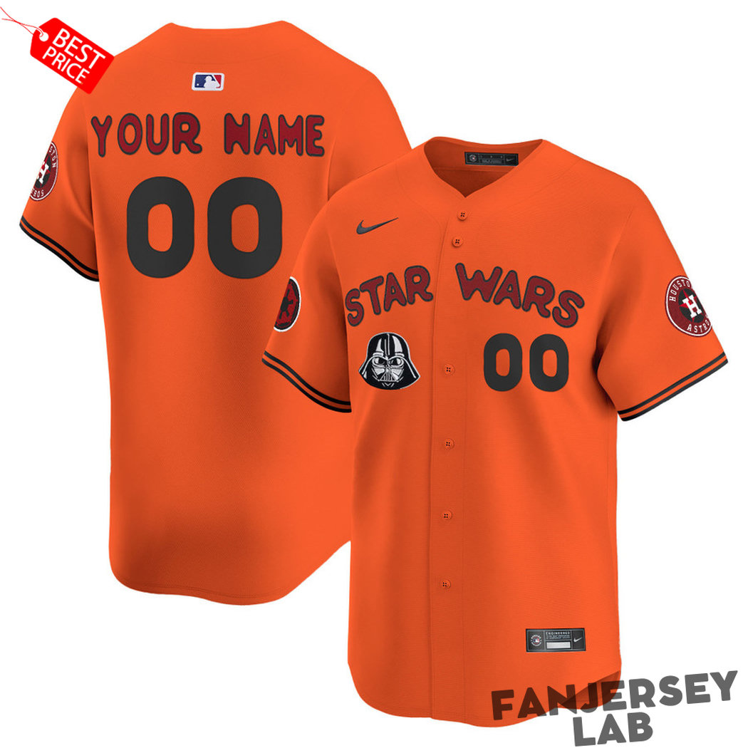 Houston Astros x Star Wars Special Edition Baseball Jersey Houston Astros x Star Wars Special Edition Baseball Jersey