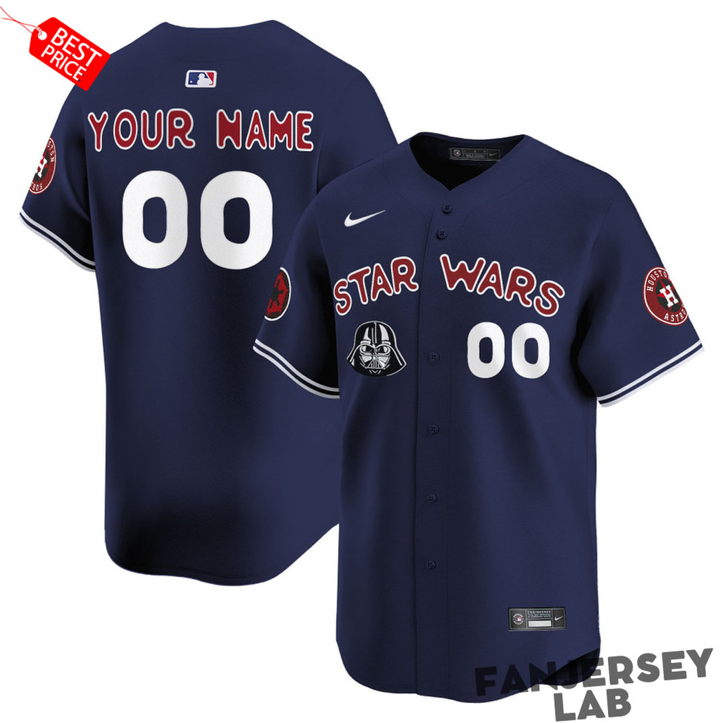 Houston Astros x Star Wars Special Edition Baseball Jersey Houston Astros x Star Wars Special Edition Baseball Jersey