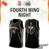 Houston Rockets Fourth Wings Night Custom Basketball Jersey