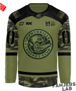 Huntsville Havoc Military Appreciation Night Custom Hockey Jersey
