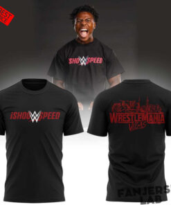 IShowSpeed x WWE WrestleMania T-Shirt