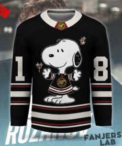 Ilya Rozanov x Snoopy Heated Rivalry Inspired Hockey Jersey