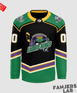 Jacksonville IceMen 2026 Lizard Kings Edition Custom Hockey Jersey