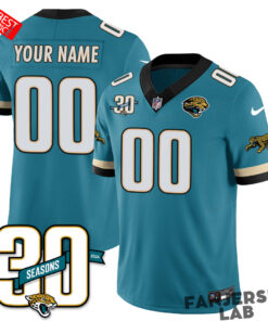Jacksonville Jaguars 1990s Throwback Football Jersey