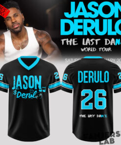 Jason Derulo – The Last Dance World Tour 2026 Exclusive Jersey