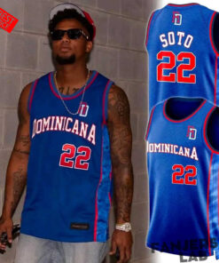 Juan Soto Dominican Republic 2026 Special Basketball Jersey Juan Soto Dominican Republic 2026 Special Basketball Jersey