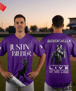 Justin Bieber Coachella 2026 Purple Baseball Jersey 1.jpg