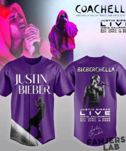 Justin Bieber Coachella 2026 Purple Baseball Jersey 2.jpg