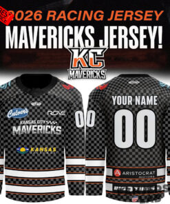 Kansas City Mavericks 2026 Racing Custom Hockey Jersey