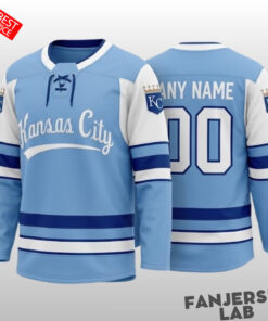 Kansas City Royals “Iced Out” Giveaway 2026 Custom Hockey Jersey