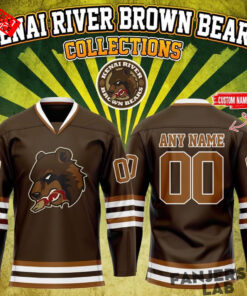 Kenai River Brown Bears 2026 Custom Hockey Jersey